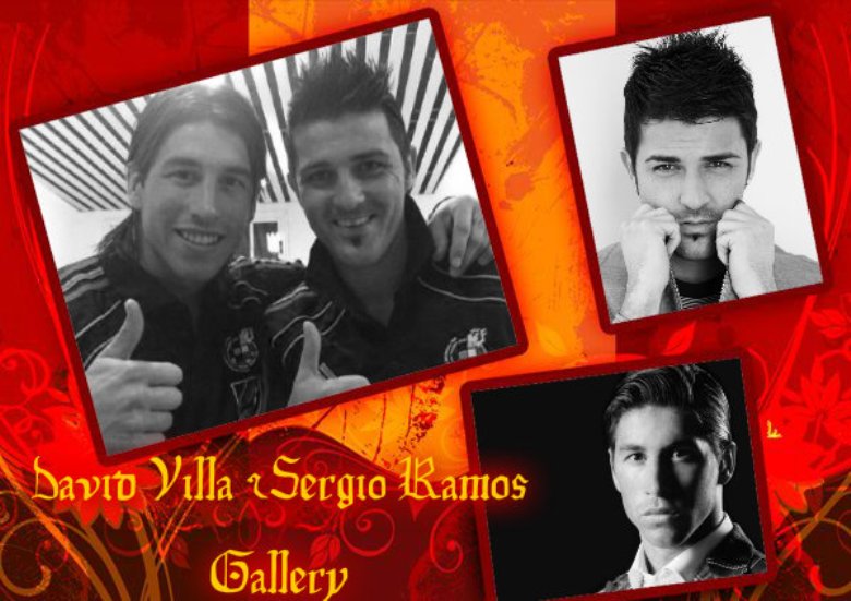 David Villa & Sergio Ramos galria
